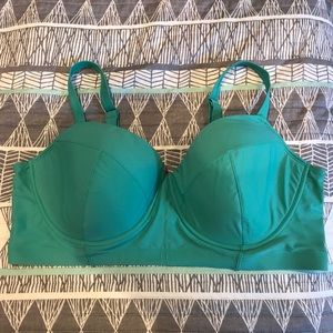 NWOT Long-Line Swim Top